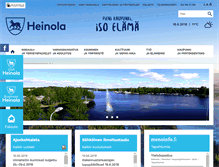 Tablet Screenshot of heinola.fi
